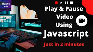 Play And Pause Using JavaScript JavaScript Tutorial JavaScript