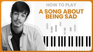 Download How To Play A Song About Being Sad By Rex Orange County On Piano - Piano Tutorial (PART 1) MP3