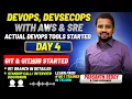 Git GitHub Started Day 4 DevOps DevSecOps AWS SRE Course in Telugu Git Branching