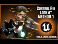 Control Rig Runtime Look-At for NPCs and Enemies Unreal Engine Tutorial
