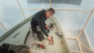 Why Are There Small Bronze Frames In Our Deck?