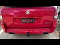 Manta Performance 2 5 cat back VE Ute Exhaust