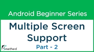 Android Tutorial Multiple Screen Support - 2 Make Your Android App Part