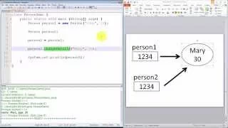 Java Tutorial - Passing by Value Object References
