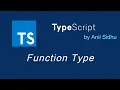Typescript tutorial Function Type