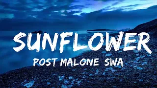 Download Post Malone, Swae Lee - Sunflower (Lyrics)  | Music one for me MP3