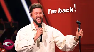 wait thats calum scott but will the coaches recognize his voice 