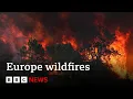 Download Lagu Wildfires rage across southern Europe | BBC News