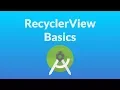 Android Kotlin Development - RecyclerView basics