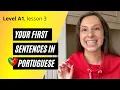 Lagu How to introduce yourself in European Portuguese | Talk about your origin, nationality and job