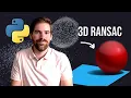 3D SHAPE DETECTION with RANSAC PYTHON on POINT CLOUDS