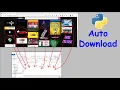 python tutorial get IMAGES from WEBSITE Crawling Auto Downloading
