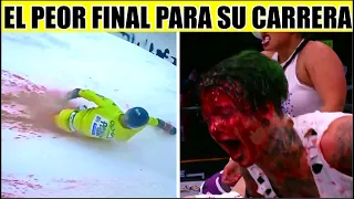 Cuando Los ATLETAS Exceden Sus Limites - 24 Peores Finales y Tragedias Deportivas