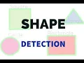 Detecting Shapes in an image in Opencv with Python
