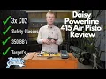 Daisy Powerline 415 Air Pistol Kit Unboxing Review Ronnie Sunshines