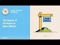 After Effects Tutorial - The basics of 3D layers