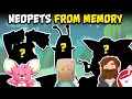 Drawing Neopets From Memory With an ACTUAL Neopets ARTIST