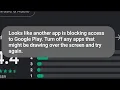 How to fix looks like another app is blocking access to google play oppo 2022