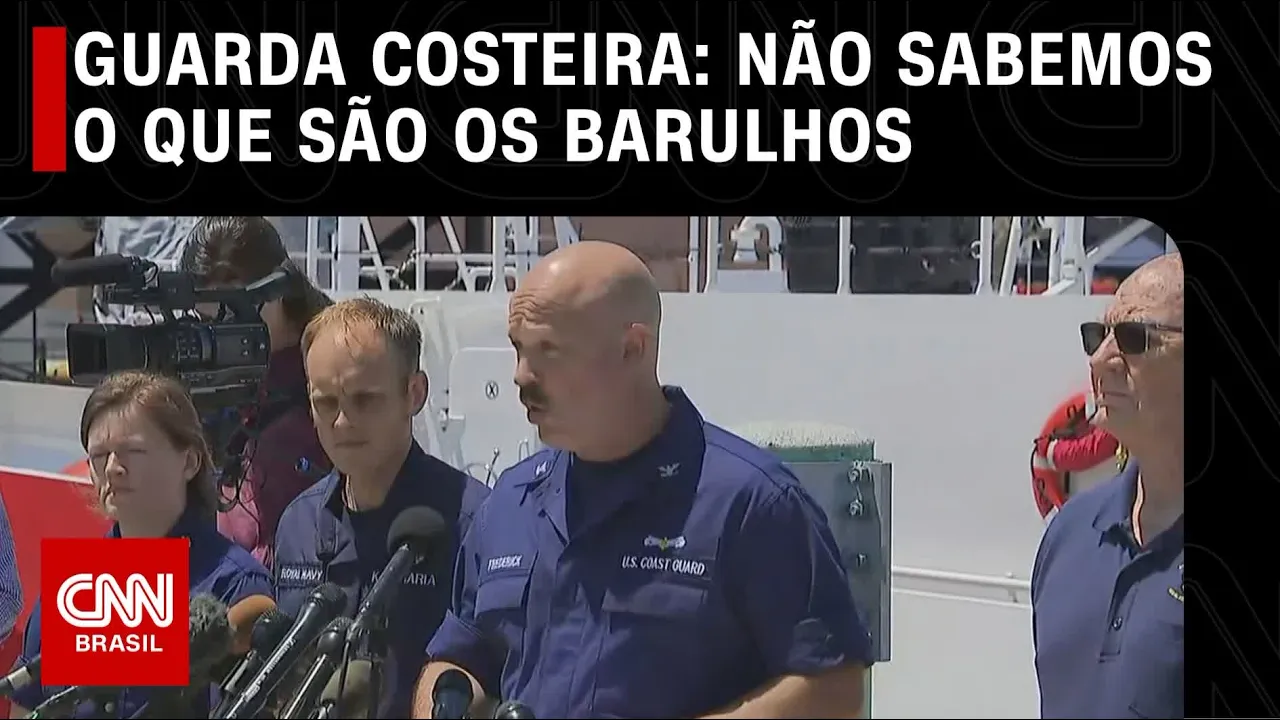 Submarino desaparecido: Guarda Costeira diz não saber o que são os barulhos | O GRANDE DEBATE