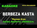 Download Lagu BERBEZA KASTA KARAOKE NADA CEWEK/WANITA THOMAS ARYA
