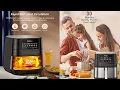 Download Lagu Innsky Air Fryer XL 5 8 QT 2021 Upgraded 11 in 1 Oilless Air Fryers Oven Easy One Touch  Amazon.com
