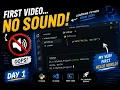 My First Python Has NO SOUND Day 1