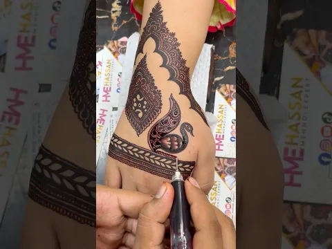 Part 3 \ complete design #hassanmehndiexpert #mehndi #henna