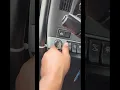 Removing transmission fault light on truck and truck