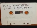 News Radio KYW 1060 AM Philadelphia PA aircheck - 1977