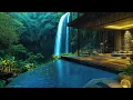 Download Lagu Relaxing Waterfall and Rain Sounds | Peaceful Nature Ambience for Sleep \u0026 Meditation