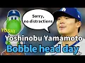 Yoshinobu Yamamoto Bobble head day Dodgers com promotions