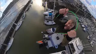 Will we have to take the mast down?? This could be a disaster!!