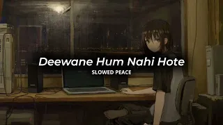 deewane hum nahi hote perfect slowed reverb bonus 