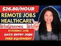 Data Entry Work From Home Jobs 2023 Remote Jobs w Walgreens Healthcare Live Chat Night Shift
