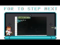 SmileBASIC Tutorials - FOR TO STEP NEXT