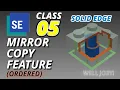 Solid Edge Beginner Guide Class 5 Mirror Copy Feature