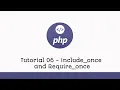 Include external files in PHP