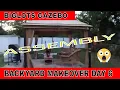Backyard Makeover Part 6 I Big Lots Gazebo Assembly I Ify Constance