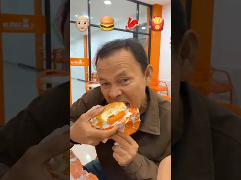 AYAH MAKAN EMOJI ENAK 👴🏼🍔🥩🍟 EMOJI APALAGI KOMEN DONG 😁