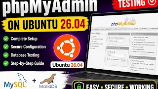 phpMyAdmin Setup on Ubuntu 26 04 Testing Step-by-Step Tutorial