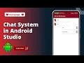 Firebase chatting system in android with firebase realtime database