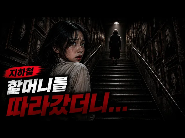 지하철 할머니를 따라갔더니... 생기는일??