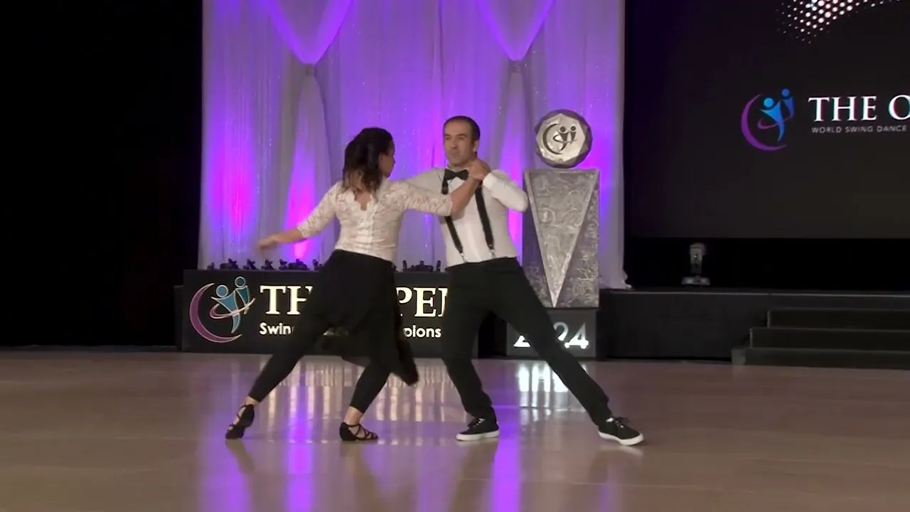 Arnaud Thomas and Isabelle Issaurat - Pro-Am Sophisticated Follower Finalist - The Open 2024