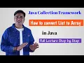 Convert List to Array in Java Convert List to Array in Java with Example Program