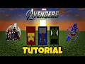 Minecraft Top 3 Avengers Superhero Banners