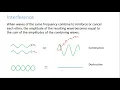 Interference 1 Conditions for interference - Coherence