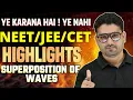 Download Lagu Superposition of waves | Physics | Highlights NEET - JEE- CET| #neetaspirants #ourdsksir