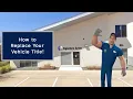 How to Easily Replace a Lost Vehicle Title in Texas
