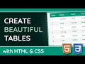 CSS Table Properties Vertical Align Caption Side Empty Cells Table Layout in CSS