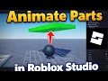 How to Animating Parts in Roblox Studio Motor6D Animation Editor
